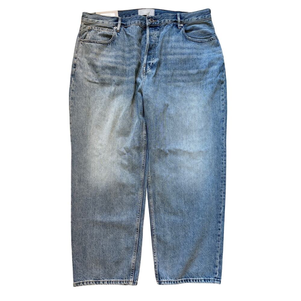 *NWT Everlane 90s Way High Straight Jeans Size 34 Organic Cotton Plus Size